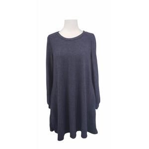NEW LTX SPORTSWEAR women's usa sweater dress in blue
